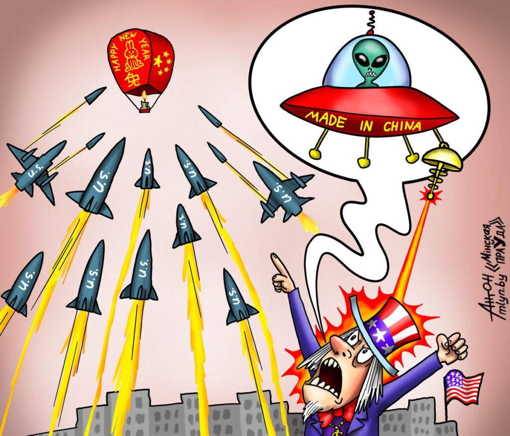 Истерика с НЛО в США