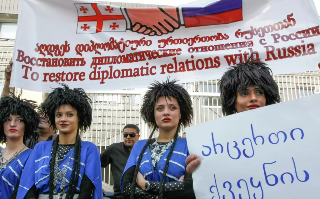 Грузия на распутье: Евросоюз или Россия?