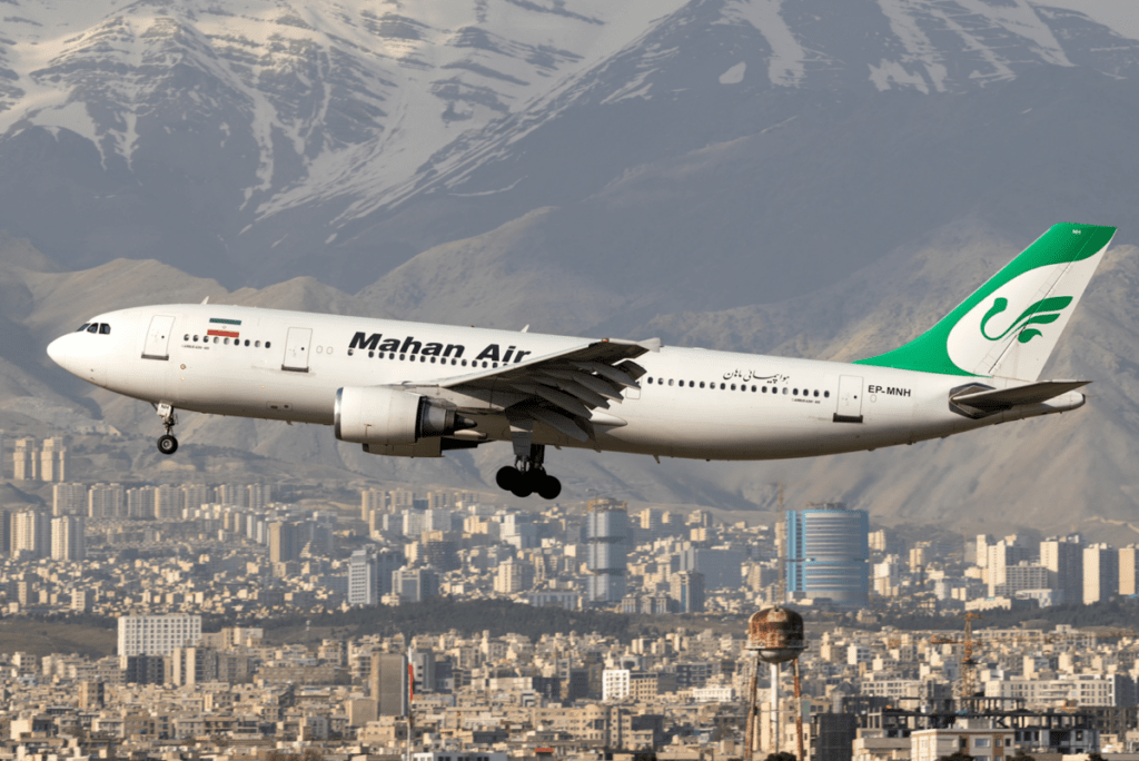 Самолет в Иран
