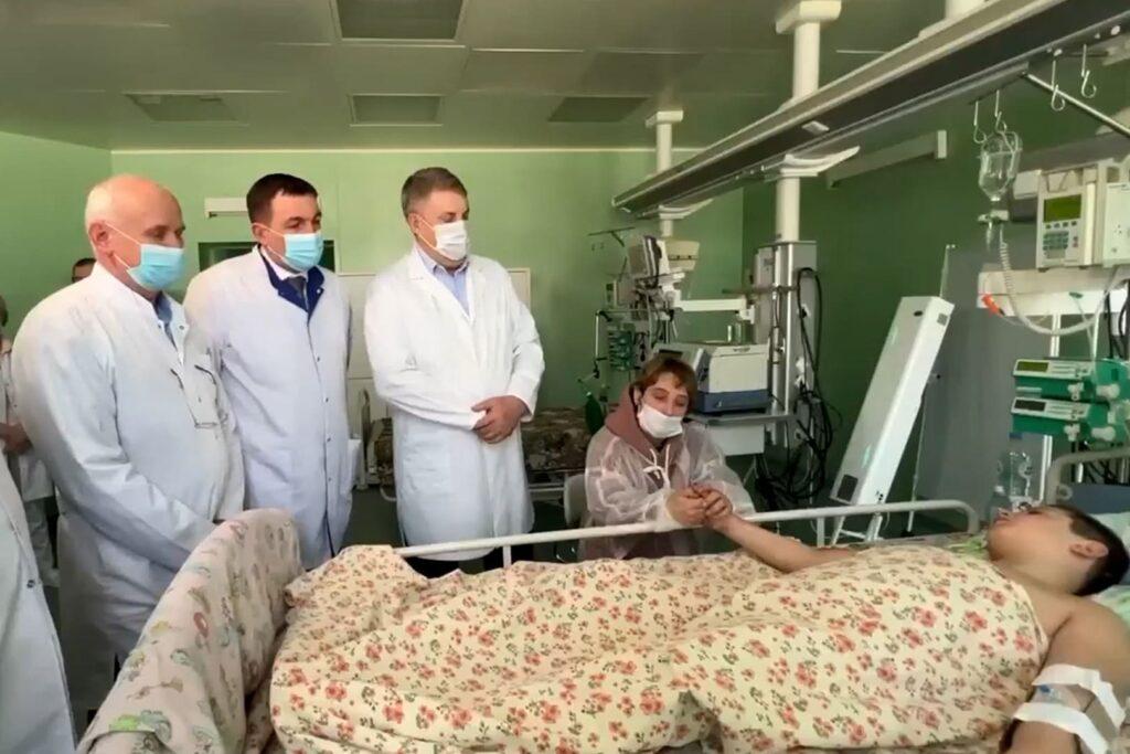 Натовскую пулю извлекли из спины русского ребенка
