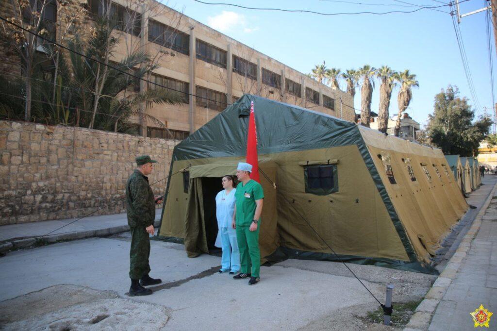белорусские военные медики в Сирии