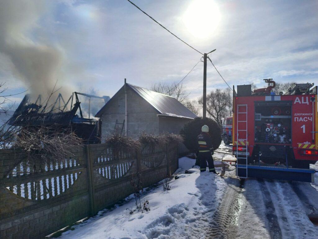 пожар Дзержинск