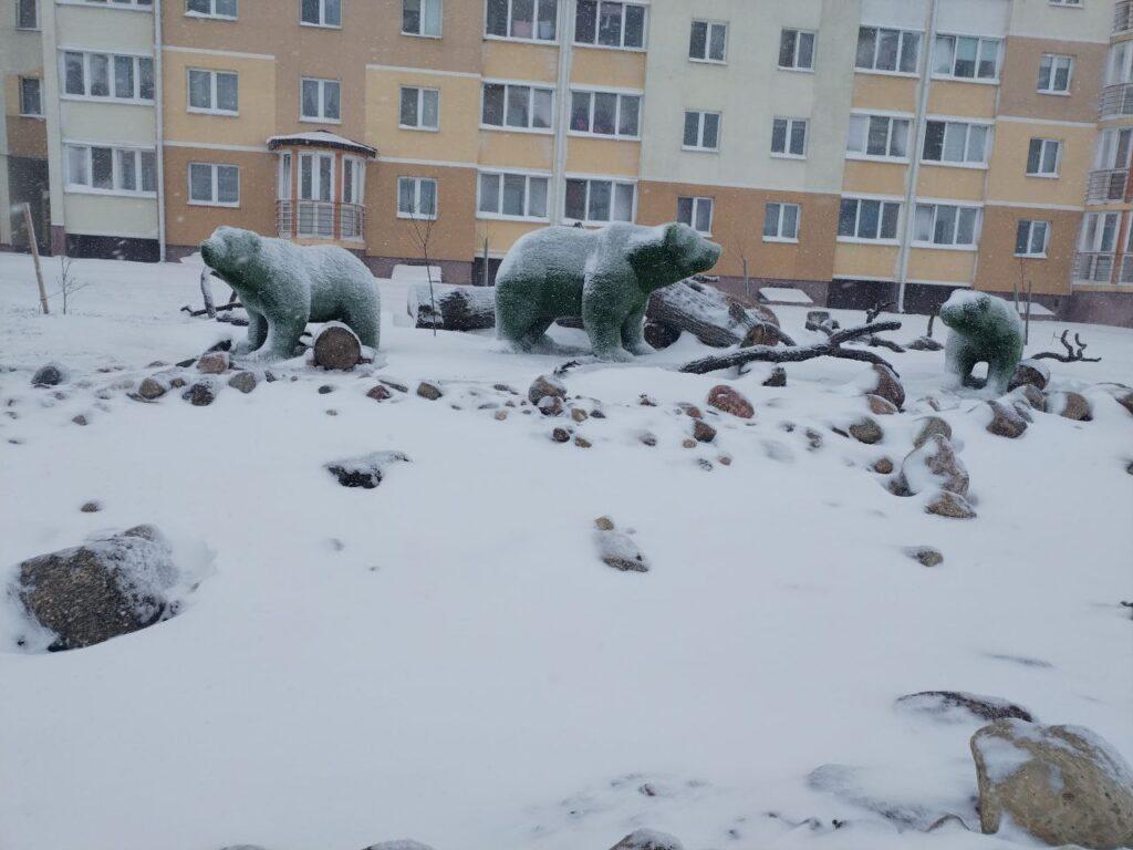 Логойск зима