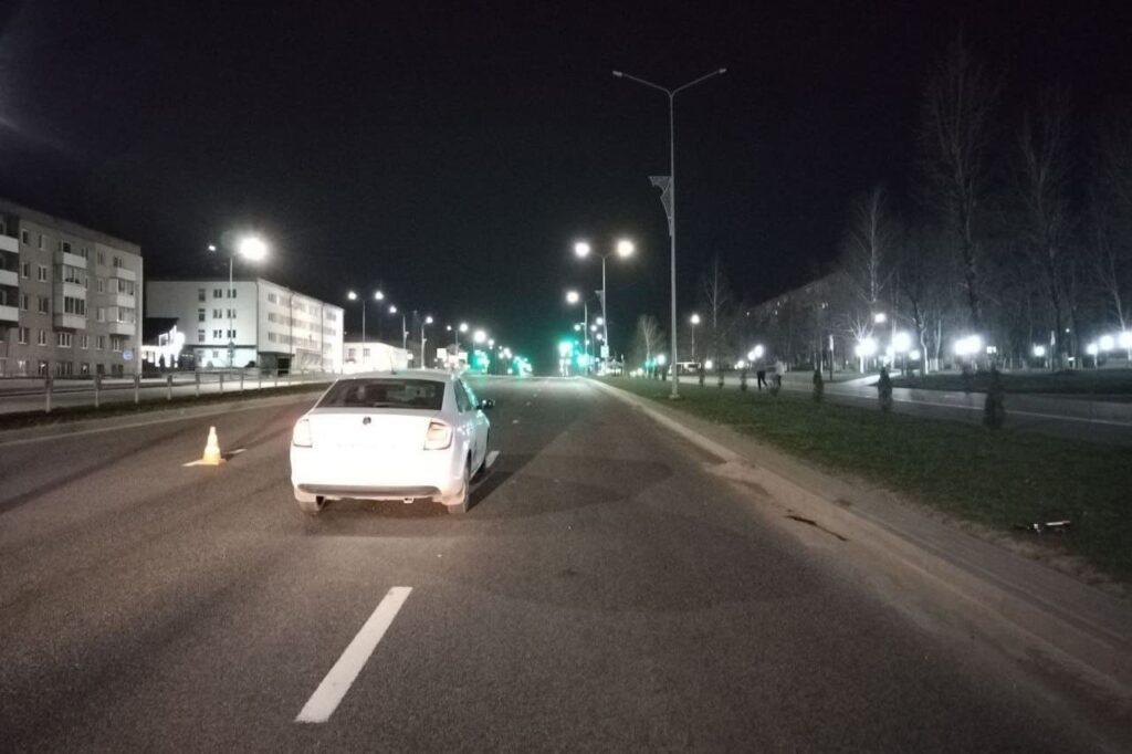 Сегодня в больнице скончался пешеход, которого вчера в Борисове сбила машина