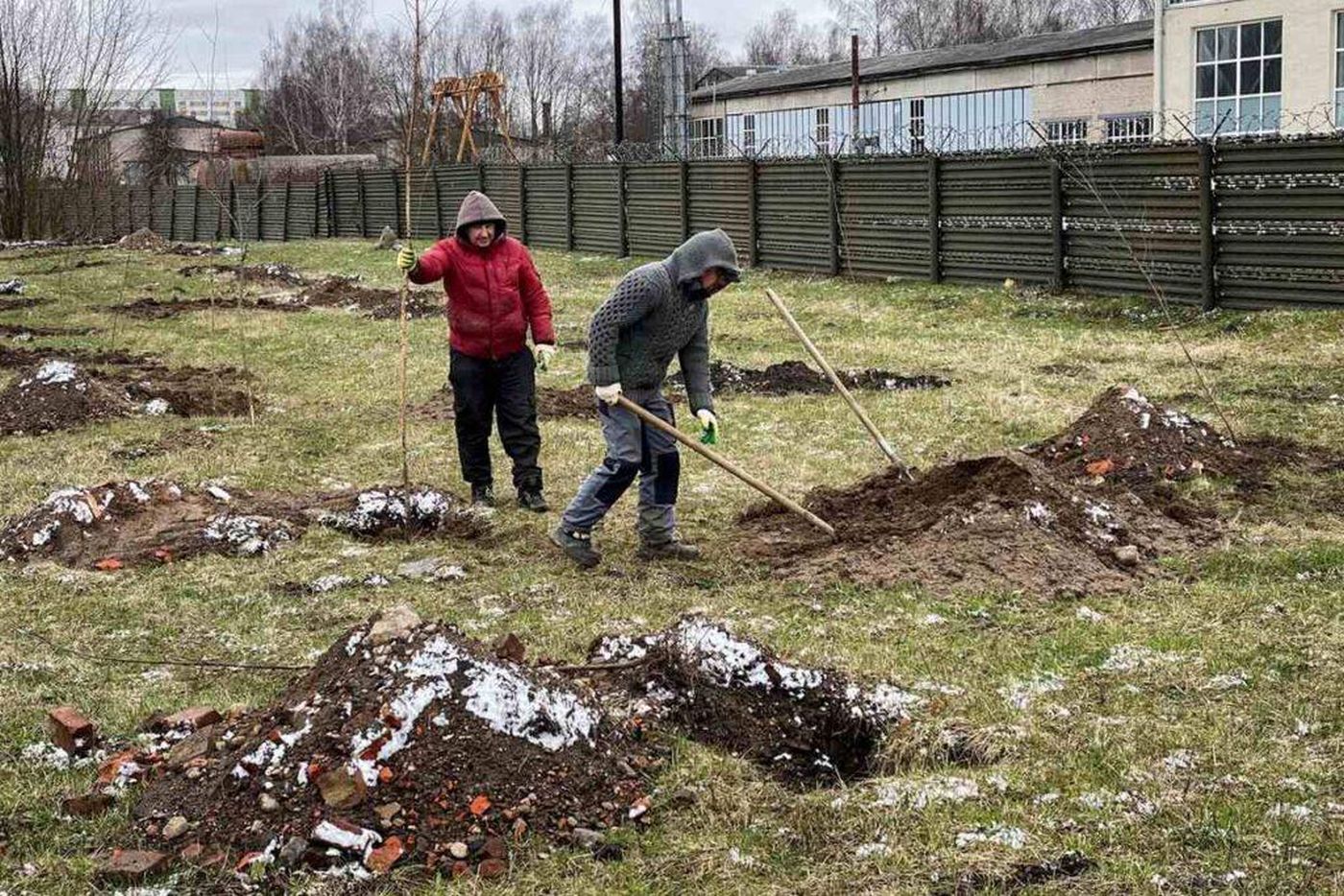 На улице Гагарина в Слуцке появится сквер