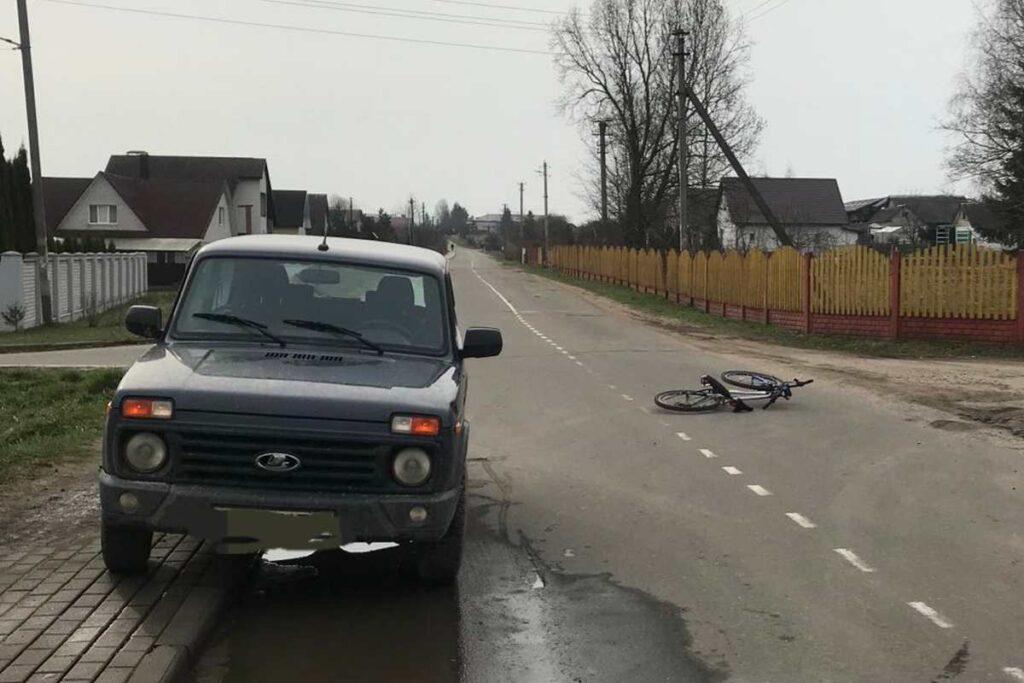 В Смолевичском районе «Лада» наехала на 12-летнюю велосипедистку