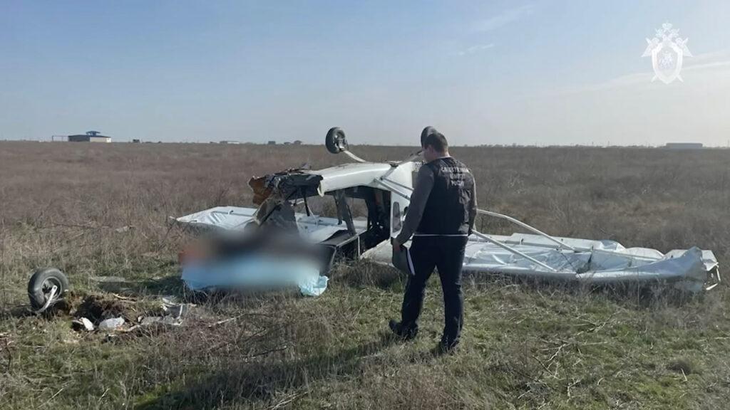 Легкомоторный самолет упал в Волгоградской области