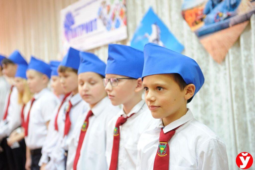 Участники клуба «Патриот» в Фаниполе