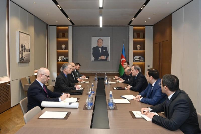 Встреча Луиса Боно с руководством Азербайджана