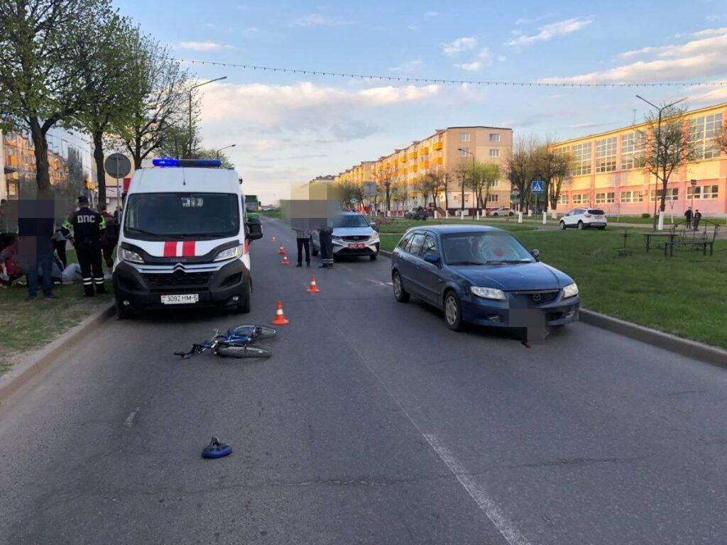 Легковушка сбила ребенка на пешеходном переходе в Борисове