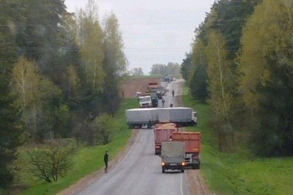 дорога под Смолевичами