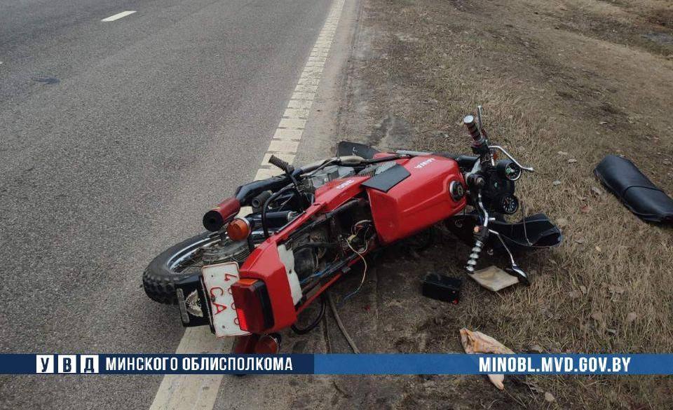В Березинском районе в ДТП погиб мотоциклист