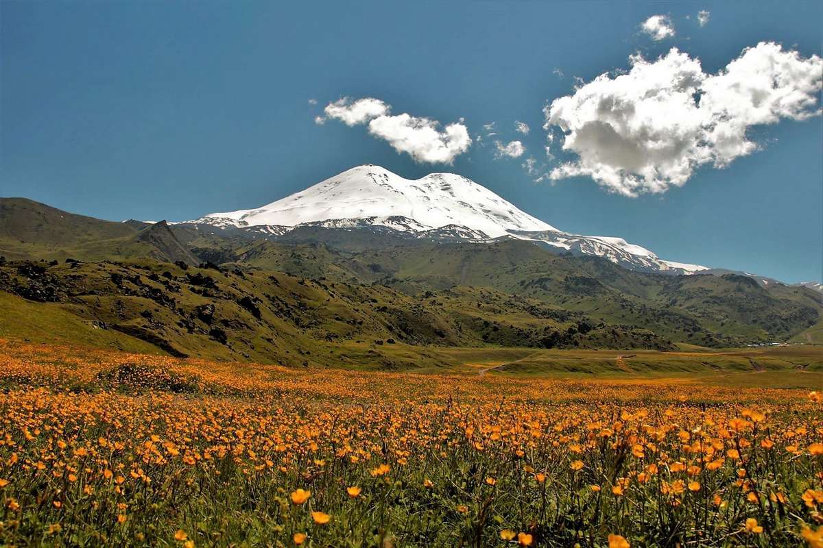 Эльбрус осенью