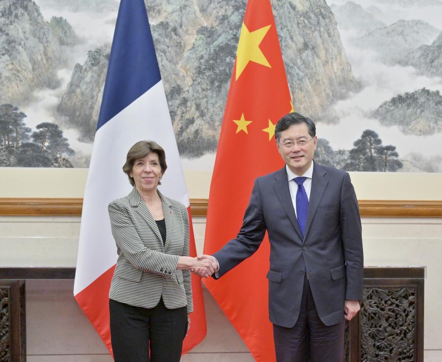 Встреча Китая и Франции