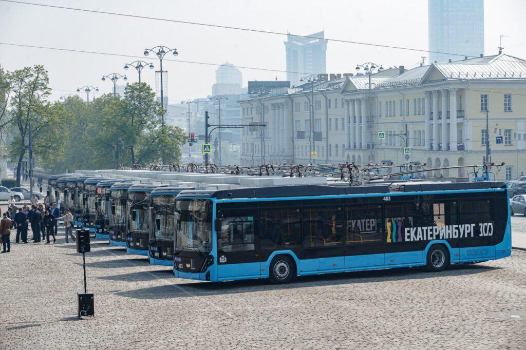 Троллейбусы из Беларуси в России