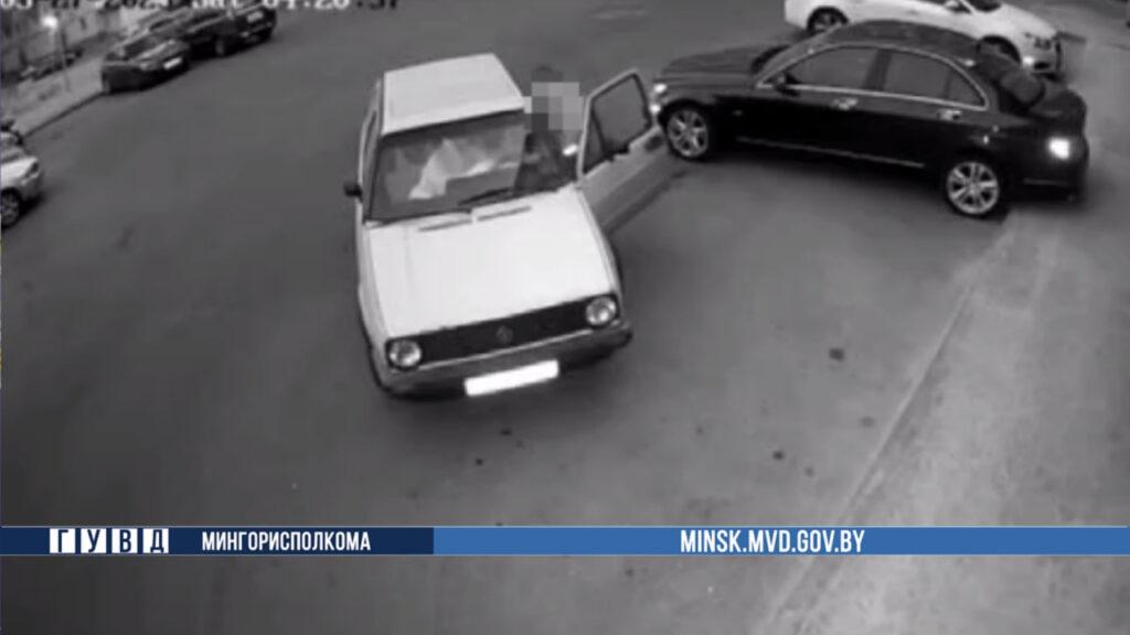 Два пьяных парня из пристоличья угнали иномарку и попали в ДТП