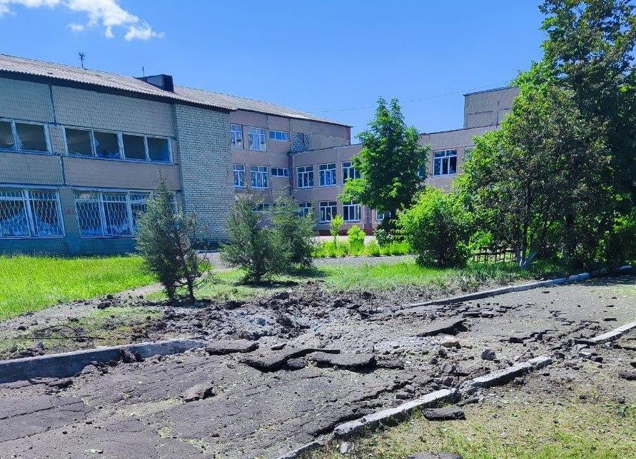 Обстрел Ясиноватая