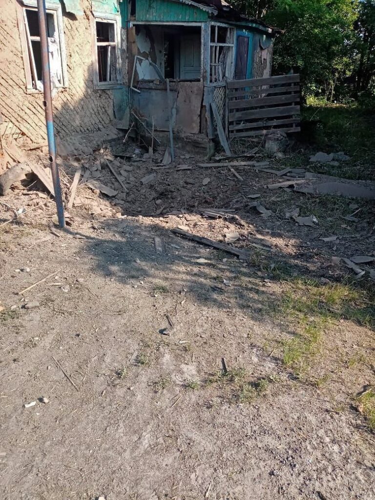 обстрел ВСУ