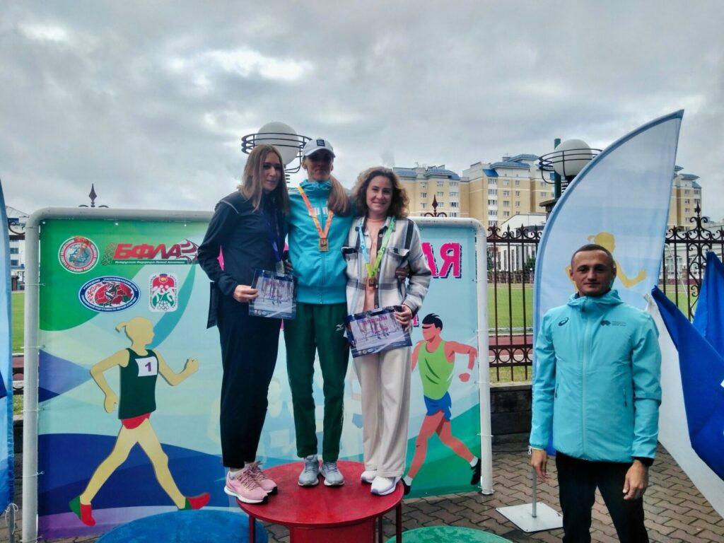 Ради бронзы чемпионата Беларуси легкоатлетка из Минской области прошагала 20 километров