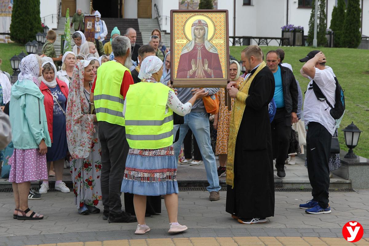 В Солигорске прошел крестный ход в память об утраченной святыне региона