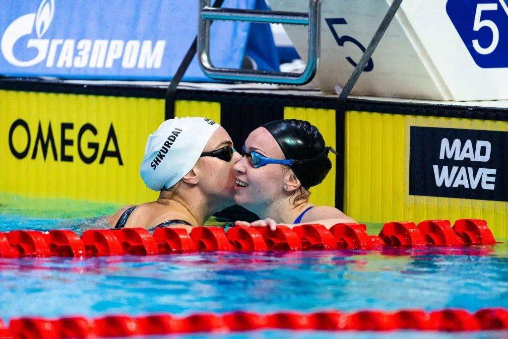 Шкурдай выиграла 200 метров на спине в Кубке России по плаванию