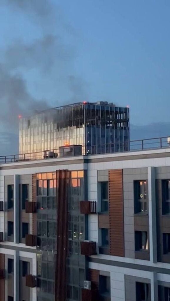 атака дронами Москвы