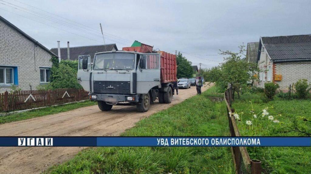В Миорах пенсионерка погибла под колесами мусоровоза