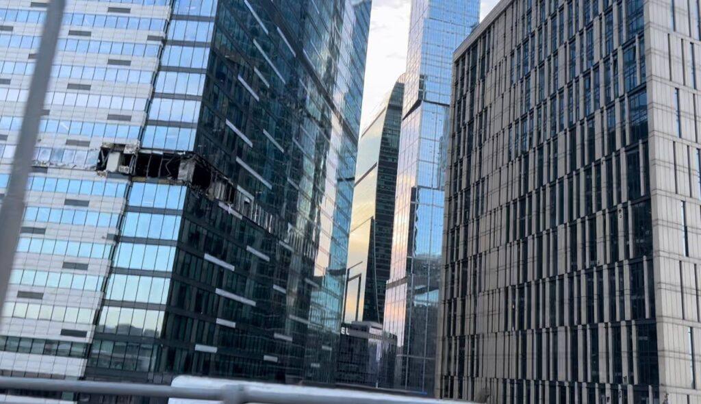 удар беспилотников в Москве