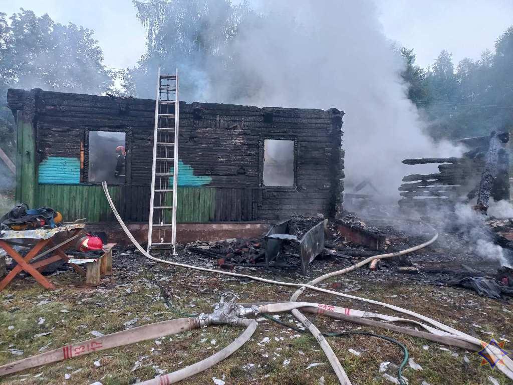 пожар Столбцы