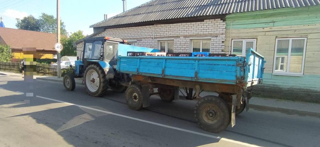 В Червене трактор насмерть сбил велосипедистку