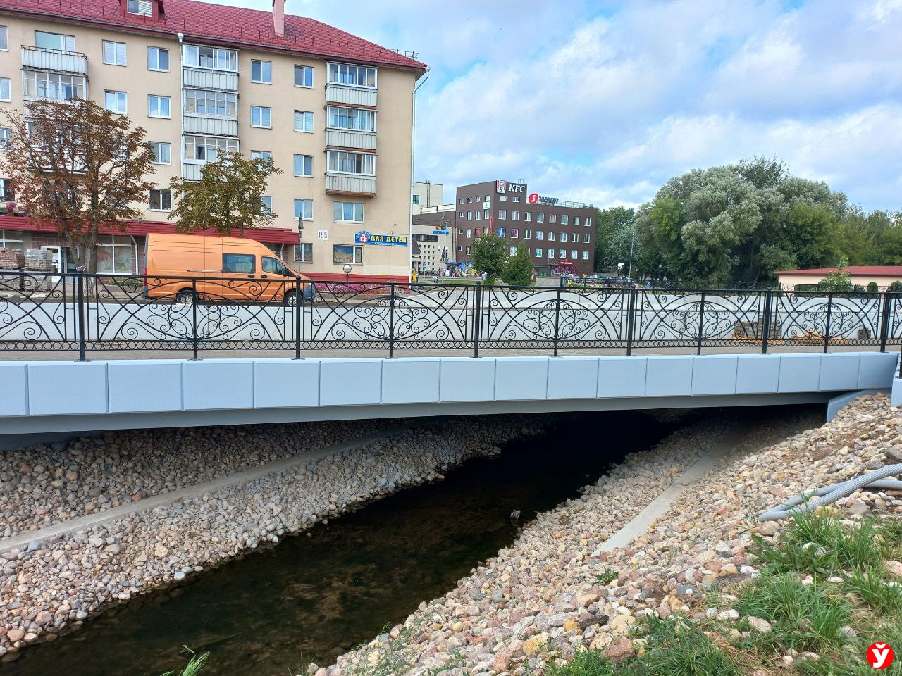 Движение по мосту в центре Слуцка откроют в ночь на 1 сентября - Минская  правда