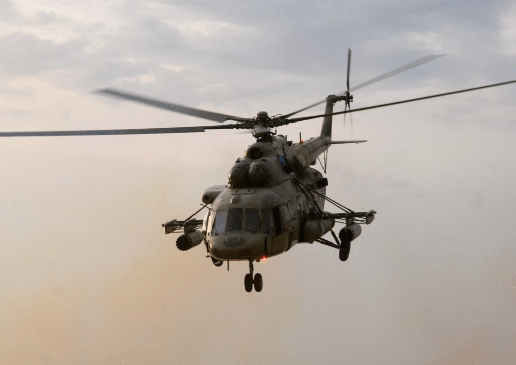 Польские военные потеряли взрыватель от ракеты во время патрулирования на вертолете