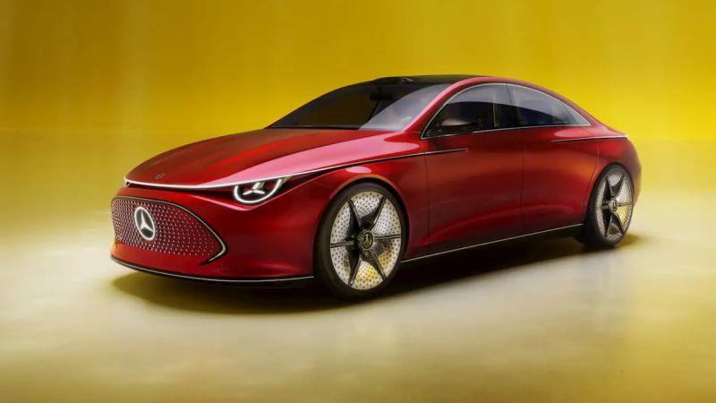 Mercedes-Benz представила концепт CLA на полностью электрической платформе