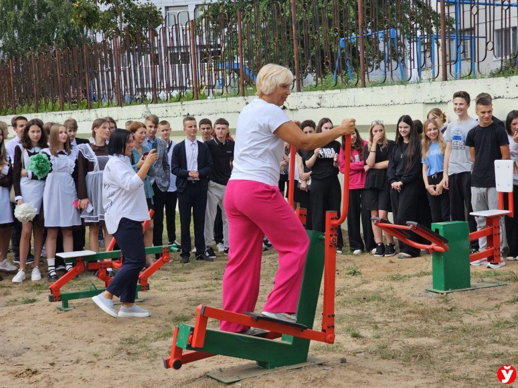 Борисов спортплощадка
