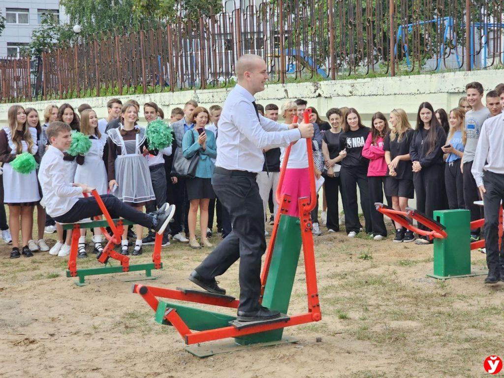 Борисов спортплощадка