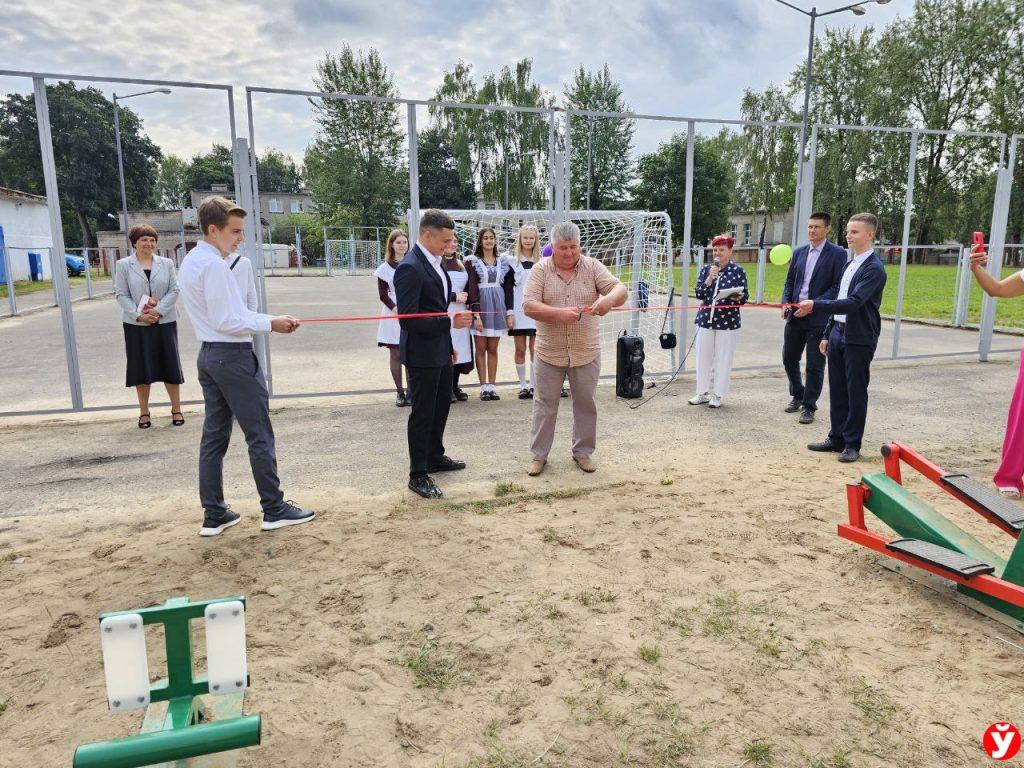Борисов спортплощадка