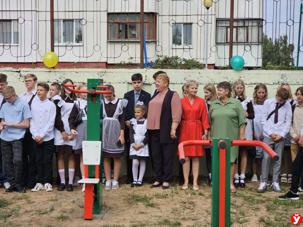 Борисов спортплощадка