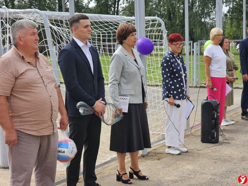 Борисов спортплощадка
