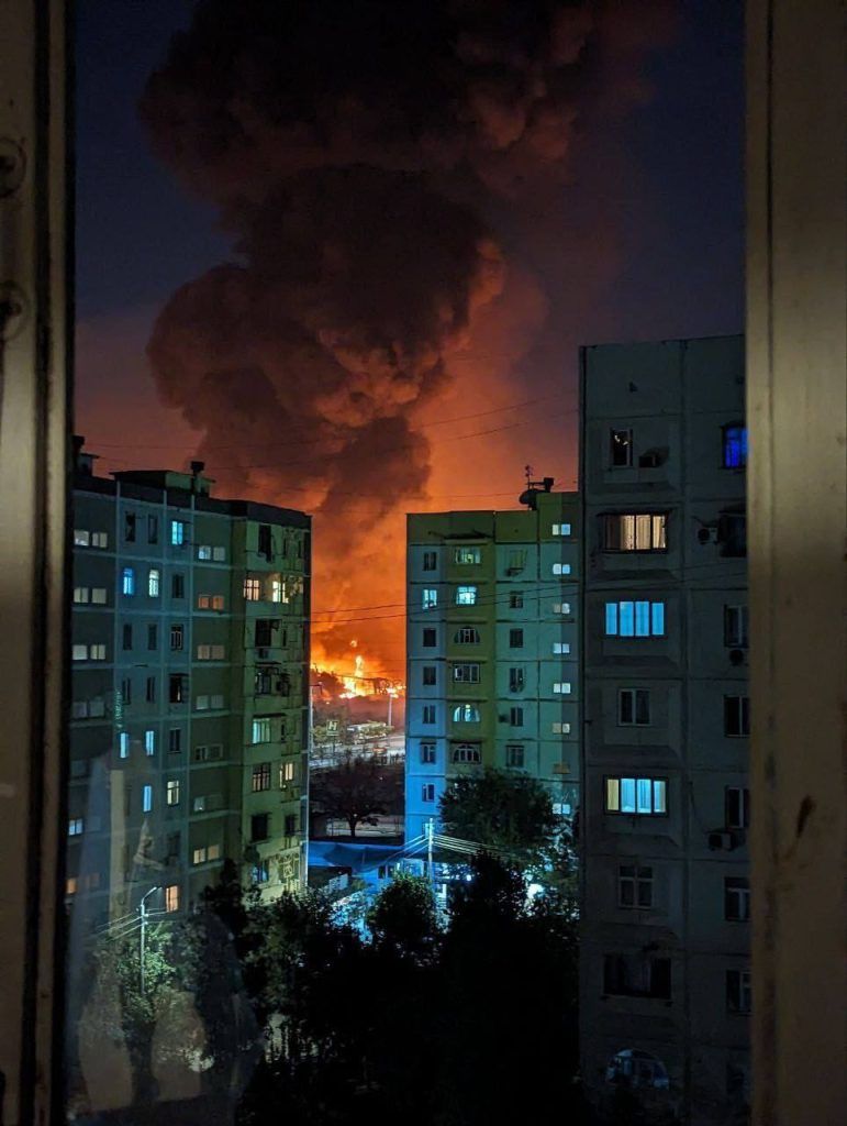взрыв ташкент