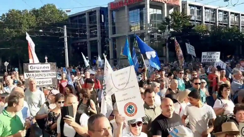 Протесты в Германии