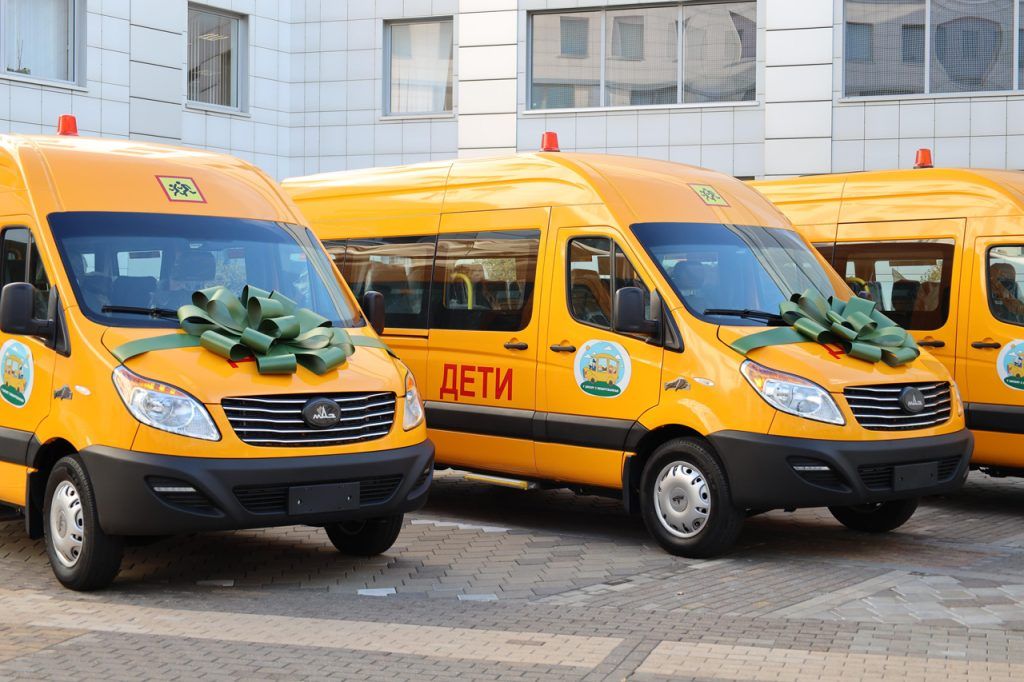 Новый автобус для подвоза детей получит Чурленская школа в Вилейском районе