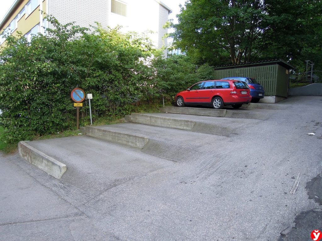 парковка в Финляндии