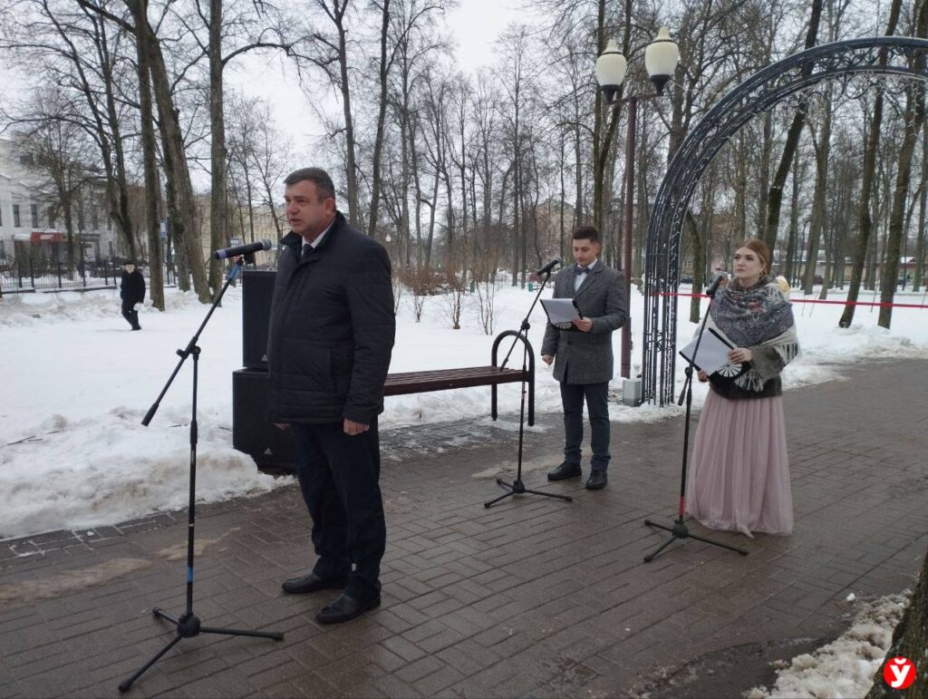 У влюбленных Вилейки появилась своя Аллея - Минская правда