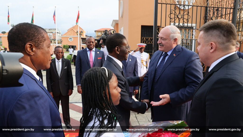 Лукашенко в Гвинее
