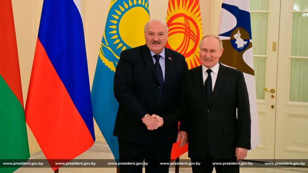 Лукашенко и путин