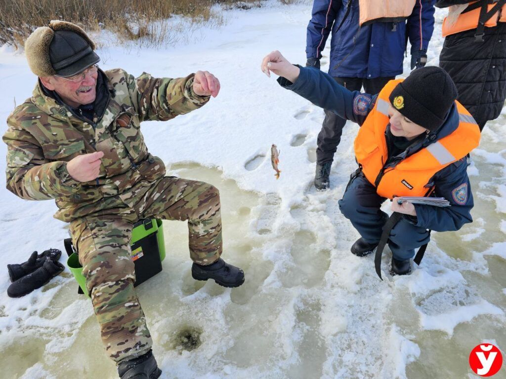 рейд рыбаки Борисов
