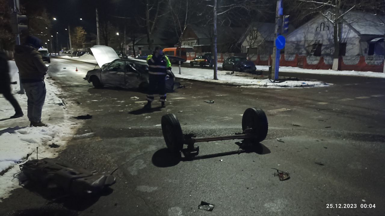 В Рождественскую ночь в Борисове произошла авария. Пассажир погиб на месте  - Минская правда