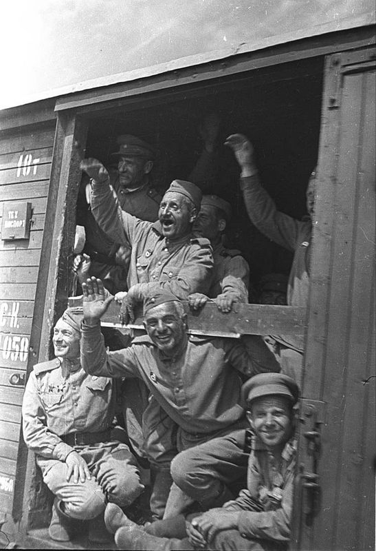 Победа фронтовиков ВОВ