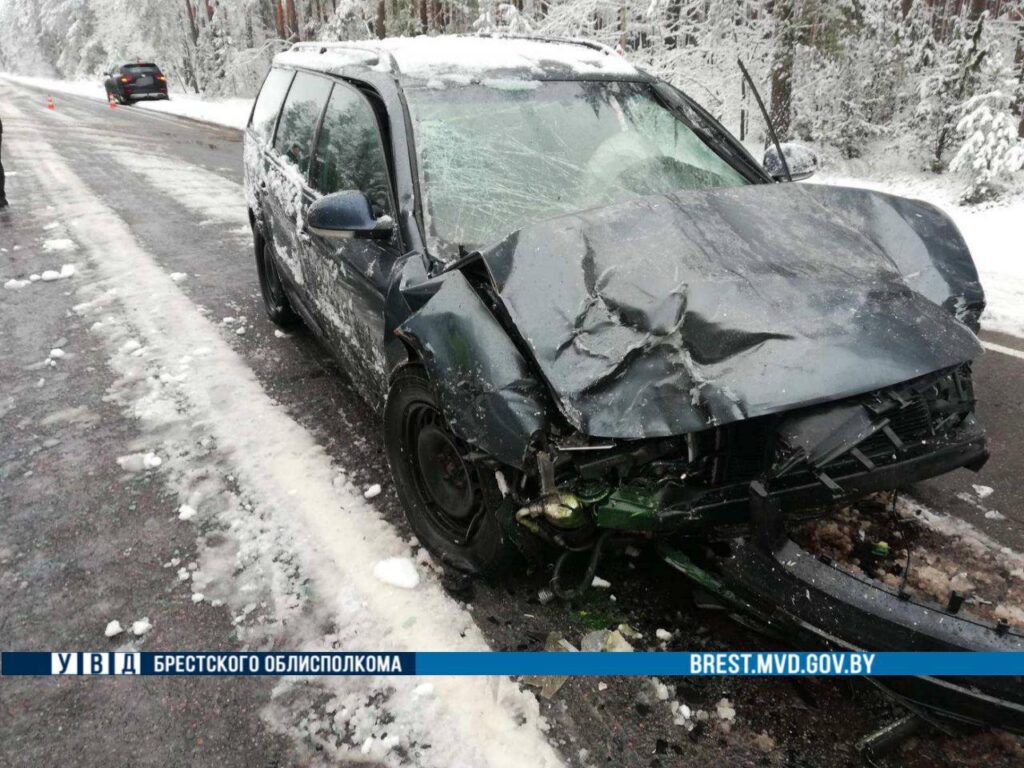 ДТП в Кобринском районе: водитель попал в занос и погиб - Минская правда