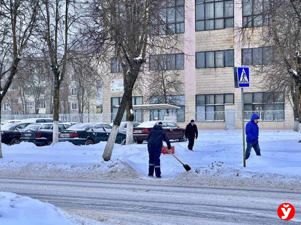 Вилейка снегопад